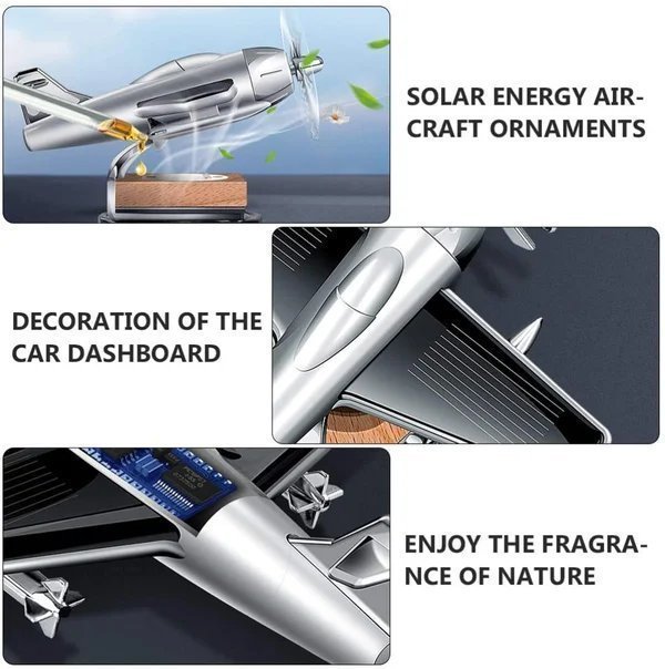 Solar  Aircraft With Unique Fragrance