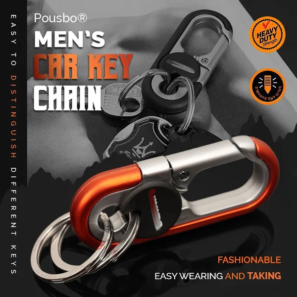 Cartist Men's Car Key Chain