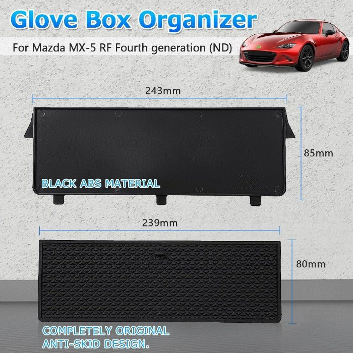 Suitable-for-center-console-storage-tray-Mazda-MX-5-RF-Miata-2015-2019-interior-accessories-glove-box-partition-panel