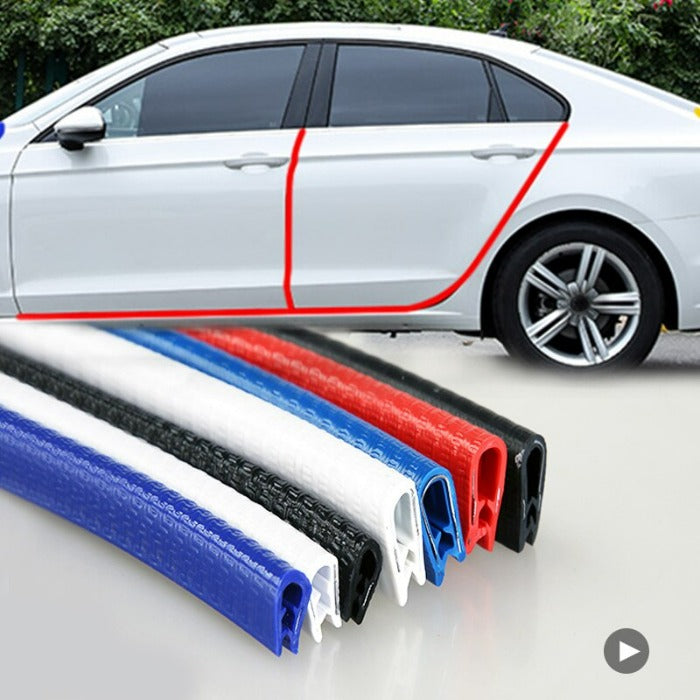Universal-U-Type-Car-Door--Scratch-Protector-Strip-Rubber-Automobile-Door-Stickers