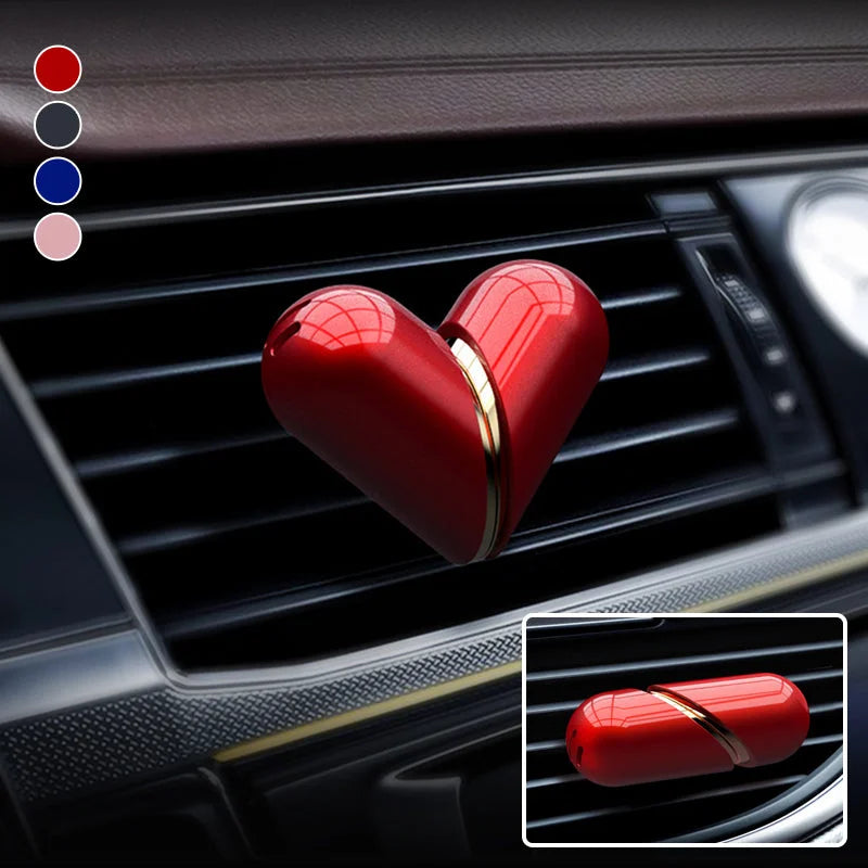 Heart Shaped Car Rotating Refreshener