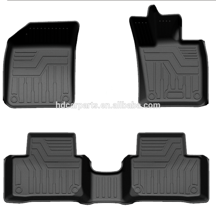 Waterproof High Quality resistant TPO 3D carpet foot mat for Volvo V60